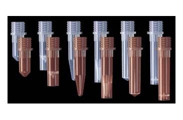 Image of Axygen Screw Top Microcentrifuge Tubes without Caps, Axygen Scientific ST-050-X Amber Screw Top Microtubes