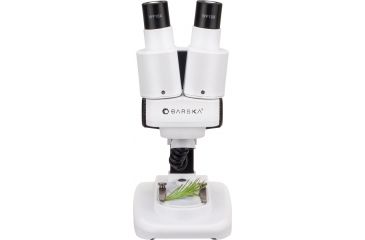 Image of Barska 20x, 50x Student Stereo Microscope, White, Small AY13116
