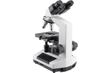 Image of Barska 40x - 2000x Binocular Compound Microscope, White, Medium AY13074