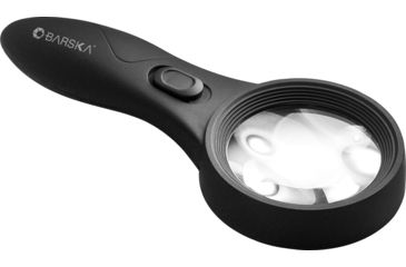 Image of Barska 65mm 4x Handheld Magnifier w/ LED &amp; UV Lights BB11613