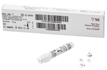 Image of BD Antibiotics and AntimycoticsAmikacin to Nitrofurantoin, BD Diagnostics Nalidixic Acid NA-30, 10 Cartridges, 231311