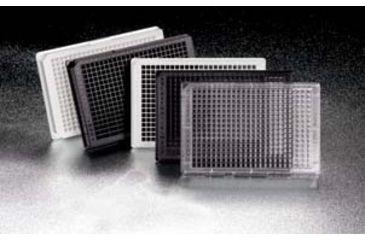 Image of BD Plate 384 WHITE/CLEAR CS100 353283