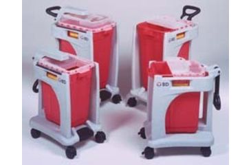 Image of BD Sharps Coll 9 Gal Foot Trolley 305567