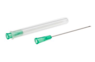 Image of BD Sterile Needle 21g, 1.5 inch, 100/Pack, Single Use Regular Bevel, 305167