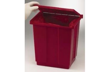 Image of Bel-Art Benchtop Biohazard Waste Disposal Can, SCIENCEWARE F131970000