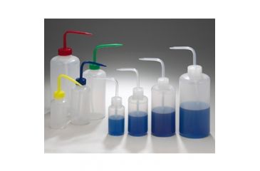 Image of Bel-Art BTL,LDPE,WSH,NM,BLU,500ML PK6 F116150500