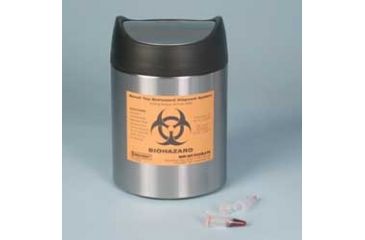 Image of Bel-Art Can Benchtop Biohaz Disposal H131940011, Unit EA
