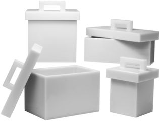 Image of Bel-Art Lead-Lined Polyethylene Storage Boxes, SCIENCEWARE F24960-0000