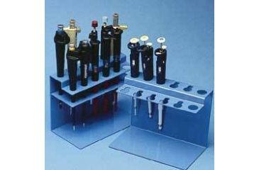 Image of Bel-Art Poxygrid Microliter Pipettor Racks, SCIENCEWARE 189620001 For Gilson* Pipetman* Pipettors And Drummond Pipet-Aid Pipetting Devices