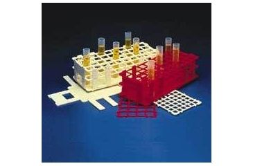 Image of Bel-Art Rack NO-WIRE Red 21 Place 30MM 187460004