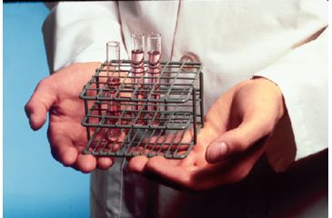 Image of Bel-Art Rack Test Tube 1/2rk Grn 10x13 187881300, Unit CS