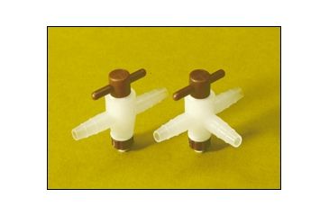 Image of Bel-Art Stopcock PP/TFN Id 2WAY 2MM F308900000