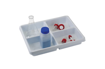 Image of Bel-Art Tray Ps 4-EQUAL Compt - 9X17IN 186580000, Each