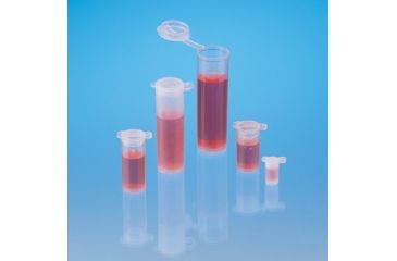 Image of Bel-Art Vial W/SNAP Cp Pe 8.45ML 12/PK F175740000, Pack of 12