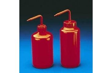 Image of Bel-Art Red Wash Bottles, Low-Density Polyethylene 116500008
