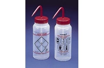 Image of Bel-Art Safety Wash Bottles, Low-Density Polyethylene, Wide Mouth 116460638 500 Ml (17 oz.) Capacity