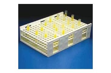 Image of Bel-Art Tube Racks for Radioimmunoassay Tubes, Polypropylene H188710000