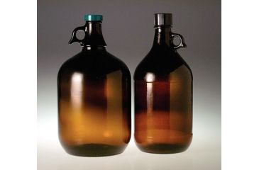 Image of Berlin Packaging Jug Amber 128oz Cs4 GLC-02050, Unit CS