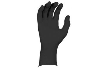 Image of Best Manufacturing Glove 6MIL Blck Nitrile S PK50 9700PF-S, Package