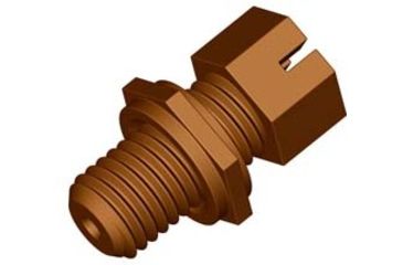 Image of Bio-Chem Fluidics Fitting Tube Brown 1/16'' PK10 2101