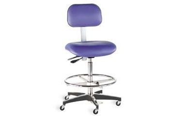 Image of Bio Fit Cleanroom/ESD Chairs, 4W Series, BioFit 4W43-C1-K Class 1 Cleanroom/ESD Chairs