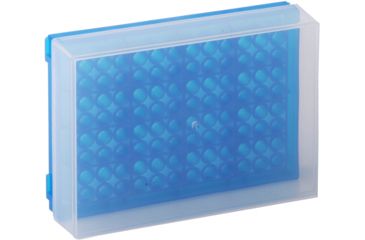 Image of Bio Plas 96WELL Prep RACKTHIN Wall 5PK 0030F, Package