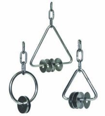Image of Bio-Serv Rattle W/CHAIN Round 3IN S/S K3311-C