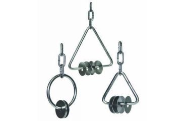 Image of Bio-Serv Rattle W/CHAIN Triangle 3IN Ss K3310-C