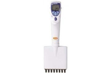 Image of Biohit eLINE Multichannel Electronic Pipettors, Variable Volume, Biohit 730490 12-Channel Pipettors Without Ac Adapter