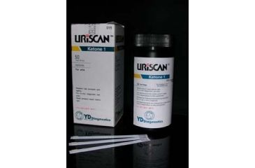 Image of Biosys Laboratories Uriscan Glucose 1 Strip PK100 U19