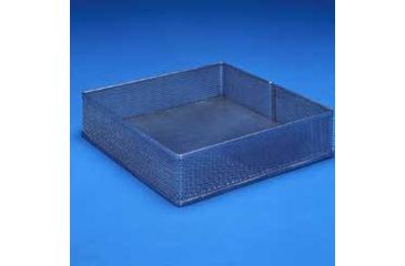 Image of Black Machine Basket Alum Square 12X12X2.5IN PERF406