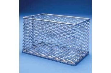 Image of Black Machine Basket, Stainless Steel SS305/A Test Tube Basket S.S. 5X4X4IN
