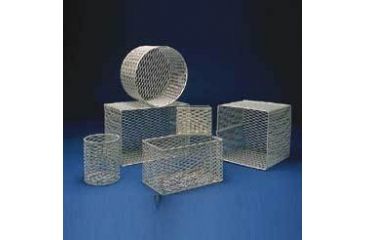 Image of Black Machine Baskets, Epoxy-Coated Aluminum E100/B Round