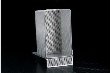 Image of Black Machine Test Tube Basket SS10X8X4.25IN SS305/H