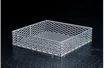 Image of Black Machine Test Tube Basket 9X9X2-1/2 AB403 Test Tube Basket 9X9X2-1/2