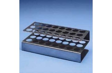 Image of Black Machine Test Tube Racks, Aluminum A100/A