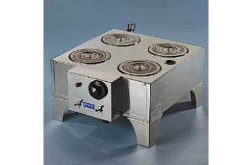 Image of Boekel Electric Water Baths with Rings, Boekel Scientific 1493 4-Place Unit