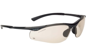 Image of Bolle Contour Shooting Glasses, Matte Black Frame, Copper BSSI Lens, PSSCONTC13B