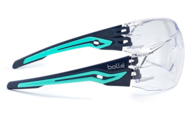 Image of Bolle Silex Safety Glasses, Blue/Blue, Clear Lens, SILEXPSI