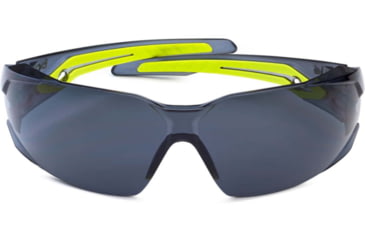 Image of Bolle Silex Safety Glasses, Black/Yellow, Smoke Lens, SILEXPSF
