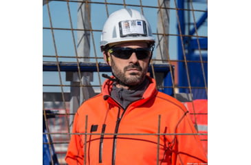 Image of Bolle Silex Safety Spectacles Pc Smoke Asaf Pc Tpr Rimless - SILEXPSF