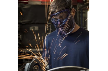 Image of Bolle Superblast Safety Goggle Safety Pc Clear Platinum Sealed Pvc Sealed Black - 40296