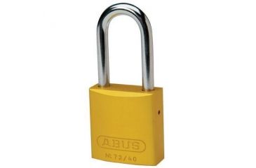Image of Brady Worldwide Alum Padlock 1.5 Kd Yellow 99618