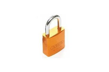 Image of Brady Worldwide Alum Padlock 1IN Kd ORANGEPK6 51368