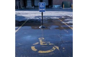 Image of Brady Worldwide Black For 12 X 18 Signs 86336