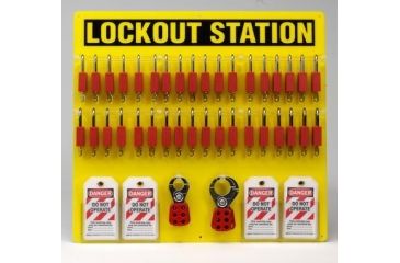 Image of Brady Worldwide Board 36-LOCK W/SAFTY Padlocks 51195