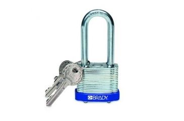 Image of Brady Worldwide Brady Lock Steel 2 Kd Blue 99528