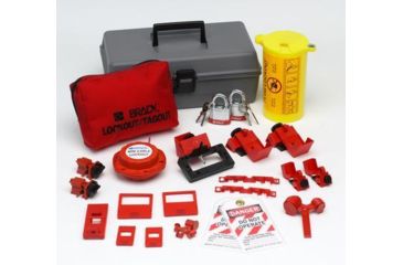 Image of Brady Worldwide Elctr Lo Toolbox W/STEEL Locks 99313