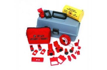 Image of Brady Worldwide Elec Lockout Toolbox No Locks 99310