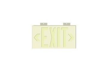 Image of Brady Worldwide Exit Sign Fotolum 2SID Brkt Wt 80755